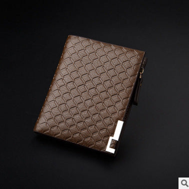 Men's Wallet Short Business Embossed Image