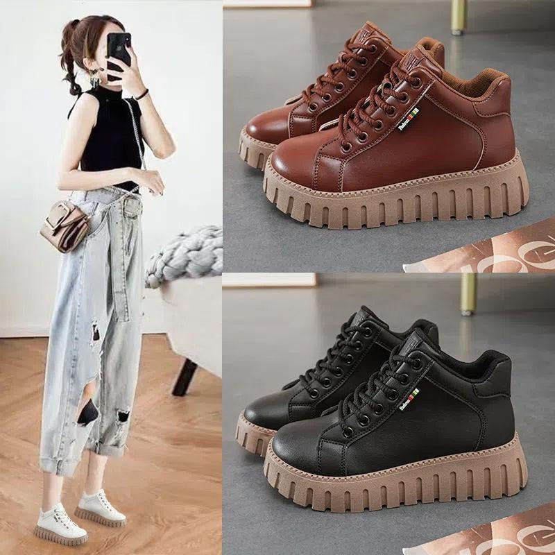 Women's Fashion All-matching Platform Shoes Image