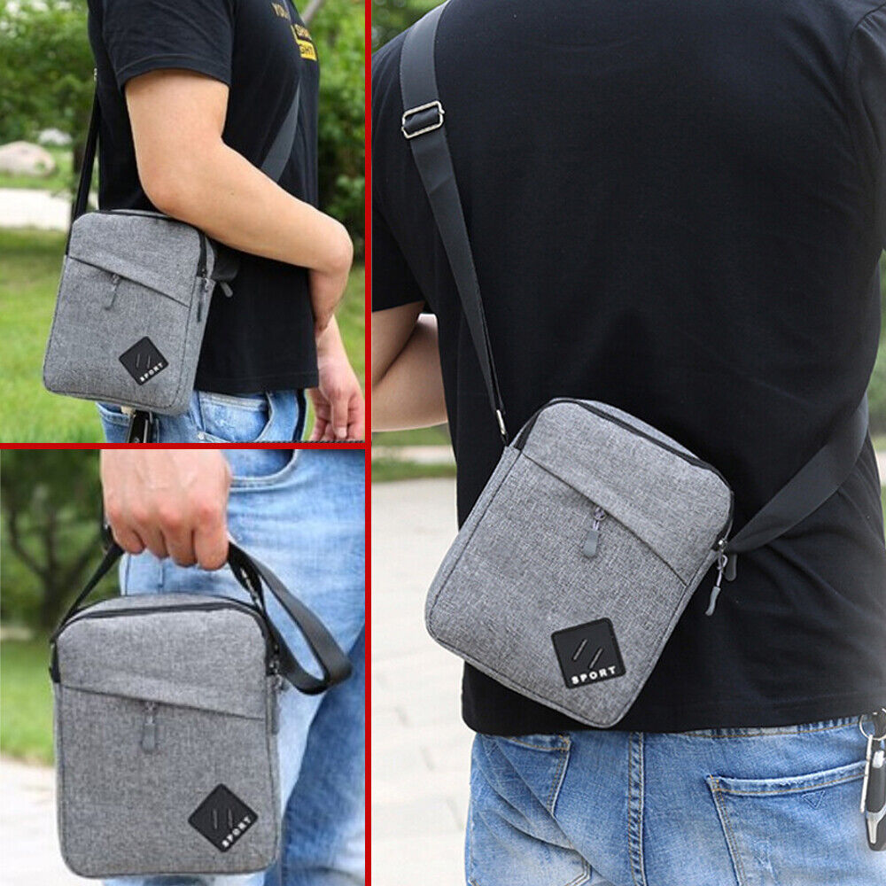 Men's Messenger Bag Crossbody Fanny Packs Purse Small Backpack Shoulder Bags USA Image