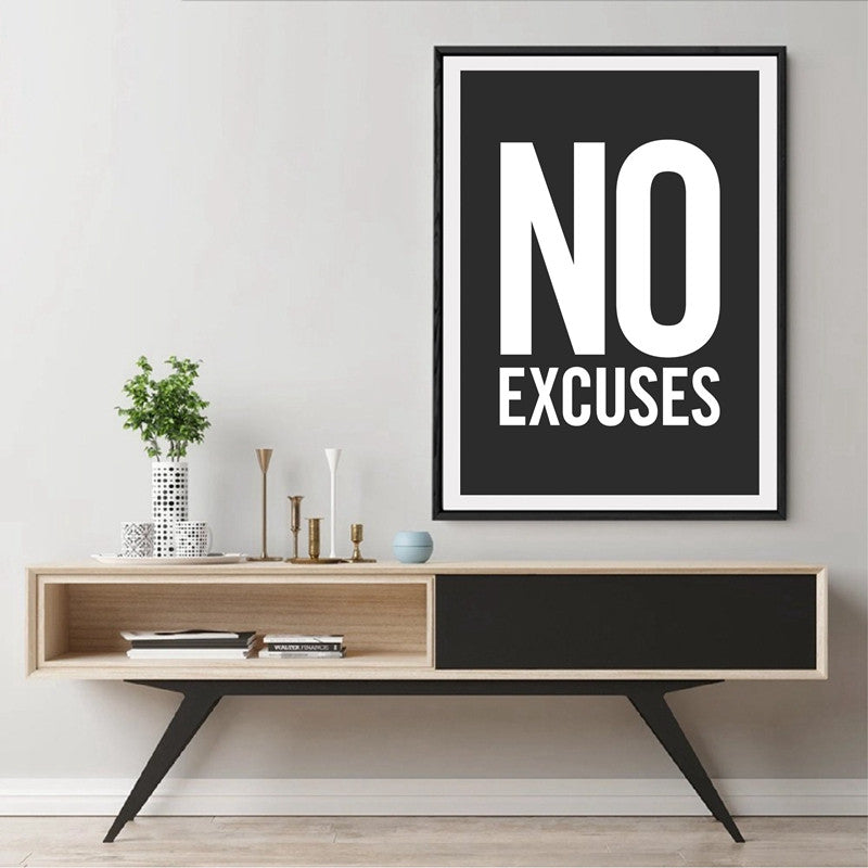 Fitness Poster Inspirational Quotes Gym Wall Decor Image