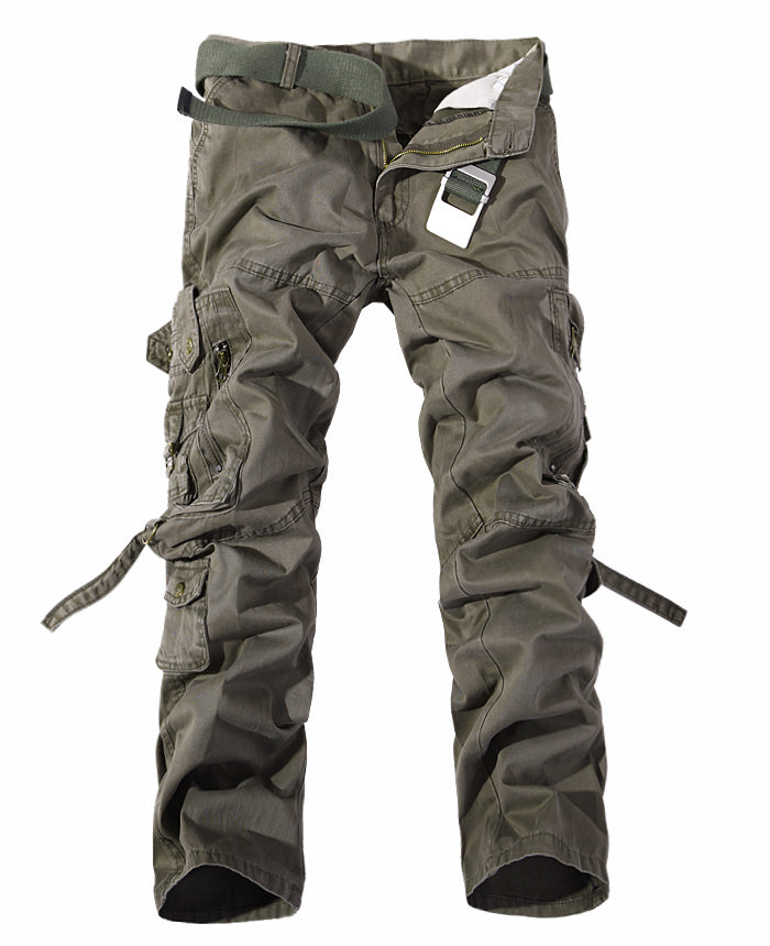 Men's Multi-pocket Cargo Pants Washed Hot Sale Cargo Pants Image