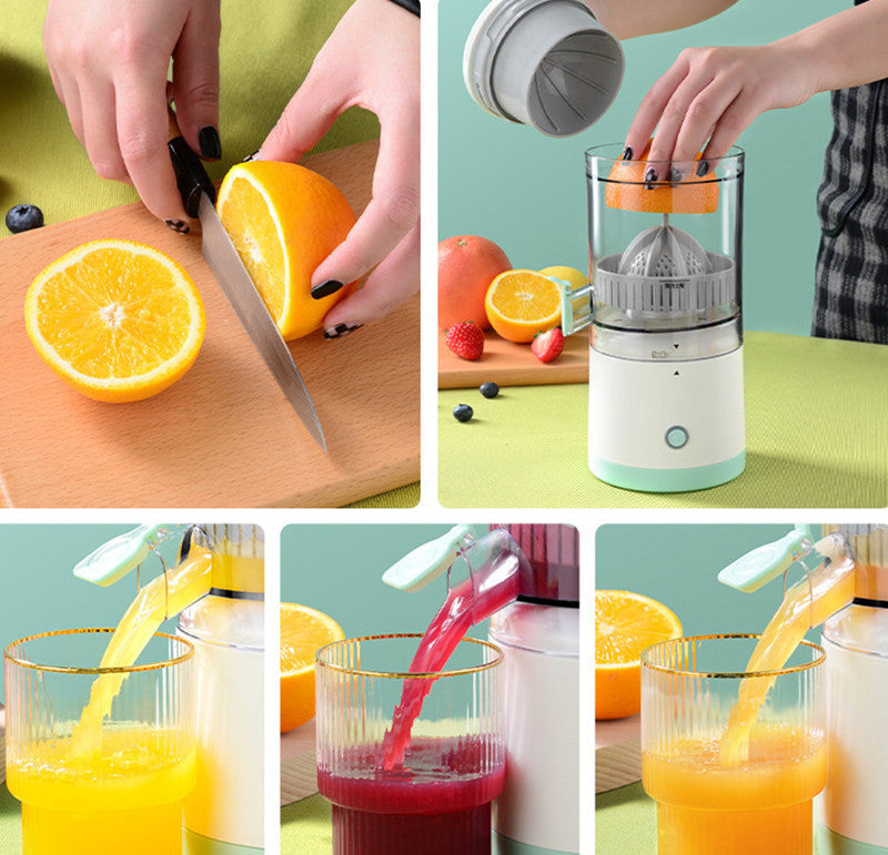 Portable USB Mini Electric Juicer Mixer Extractors Rechargeable Blender Fruit Fresh Juice Lemon Maker Cup Household Machine Image