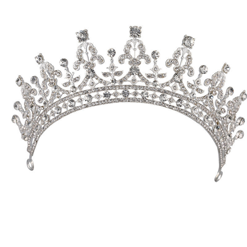 Queen Bridal Wedding Crown Headdress Image