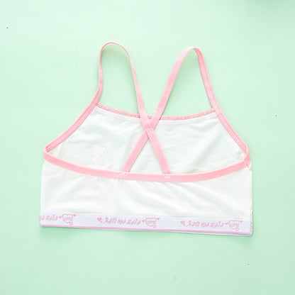 Primary School Students Development Period Girls Bra Sports Children's Underwear Vest