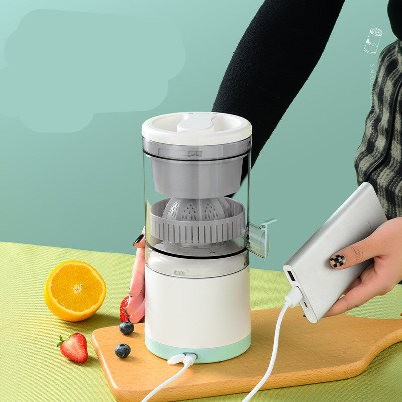 Portable USB Mini Electric Juicer Mixer Extractors Rechargeable Blender Fruit Fresh Juice Lemon Maker Cup Household Machine Image