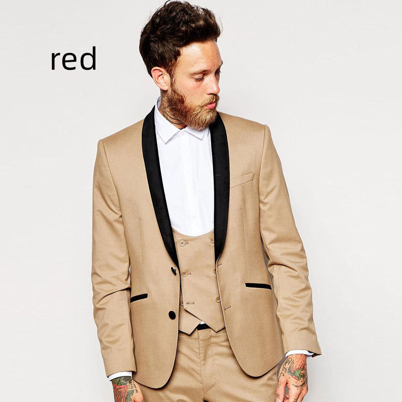 Man Three Piece Suit Dress Large Image