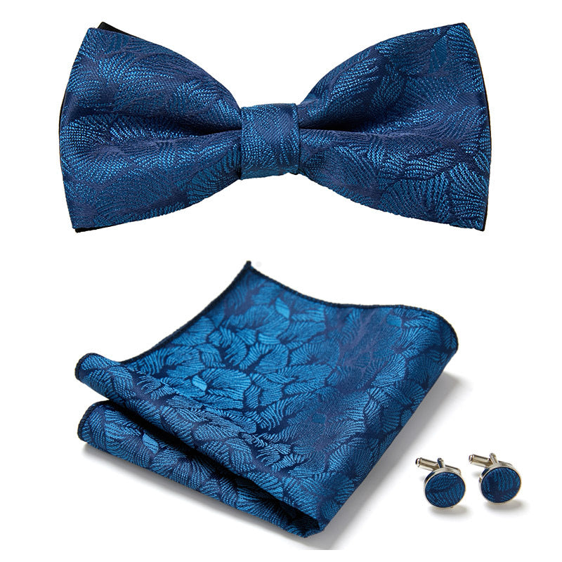 Three Piece Set Of Stylish Bow Ties Image