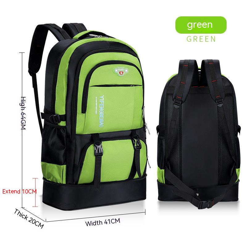 Men's Big Travel Tourist Mountaineering Outdoor Large Capacity Luggage Backpack Image