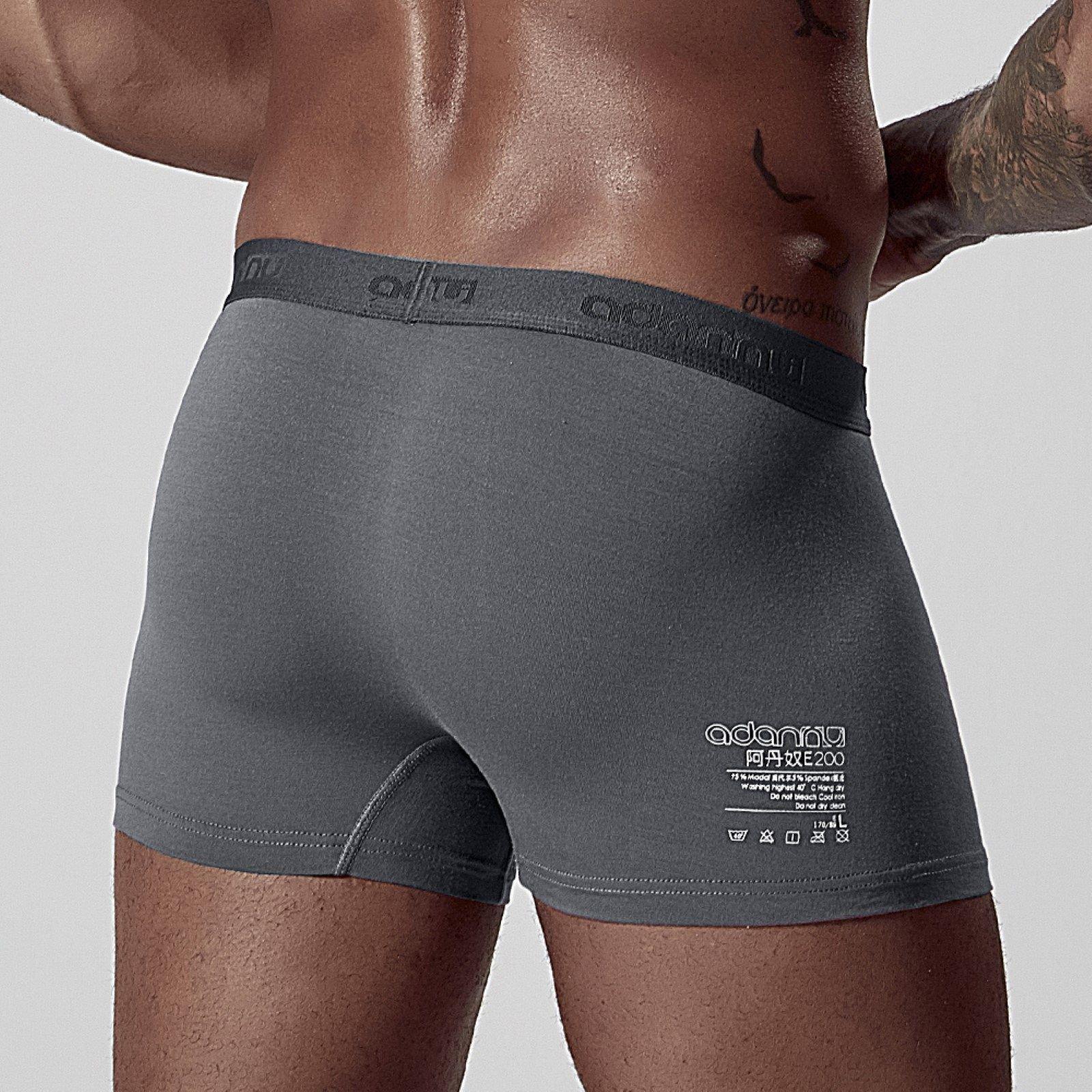 Underwear Comfortable Slim Boxer Underpants For Men Image