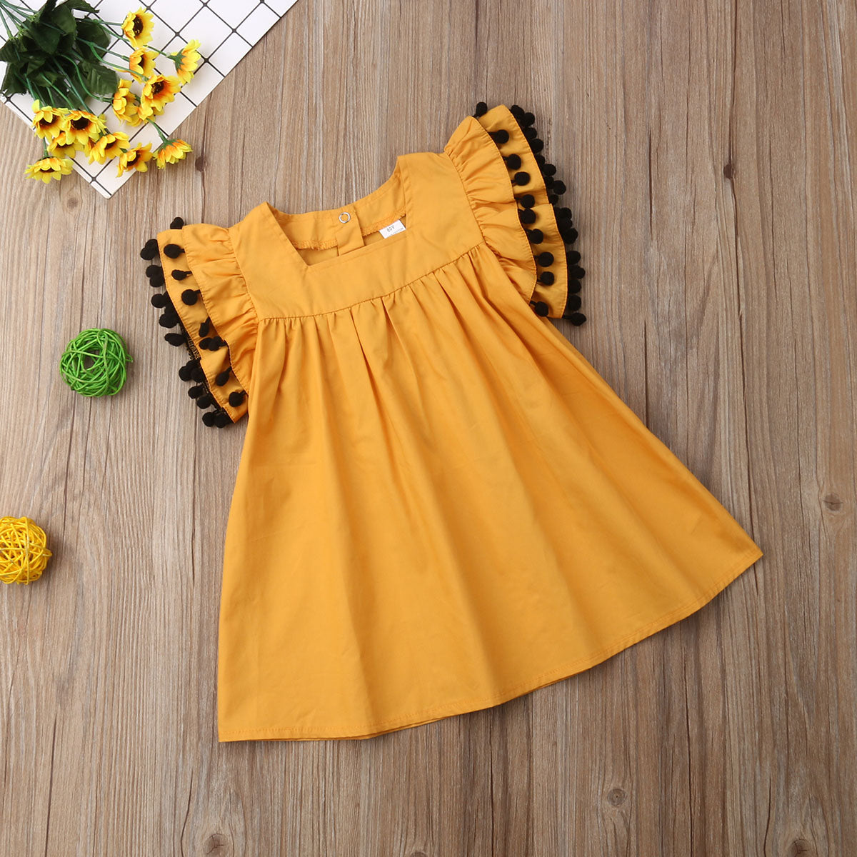 Children Newborn Clothing Sleeveless Kids Girls Dress Image