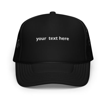 Foam trucker hat